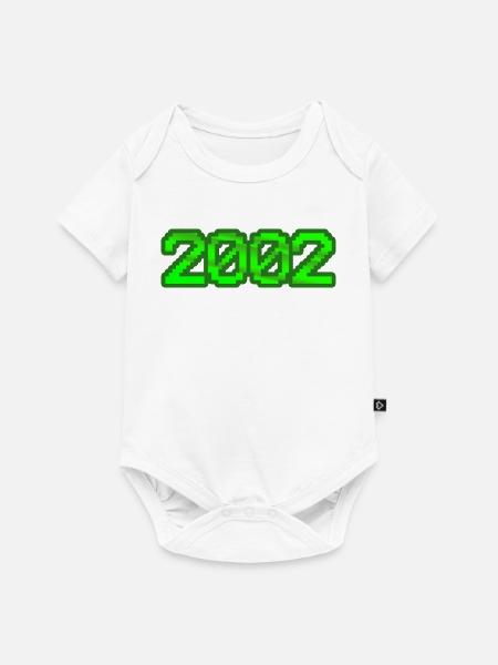 Nerd 2002 - Baby Premium Kurzarmbody - Weiß
