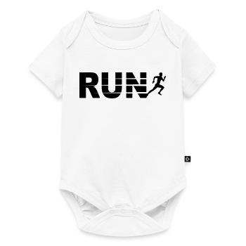 Run, running - Baby Premium short-sleeve bodysuit - white - Front