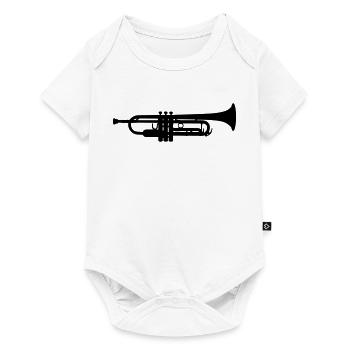 Trumpet - Baby Premium short-sleeve bodysuit - white - Front