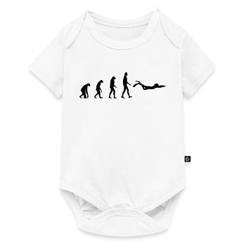 Diving - Body à manches courtes Premium Bébé - blanc - Devant