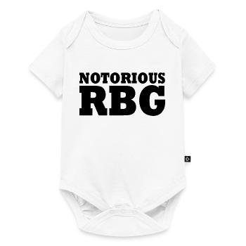 Notorious rbg - Body à manches courtes Premium Bébé - blanc - Devant