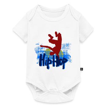 Hip hop - Body à manches courtes Premium Bébé - blanc - Devant