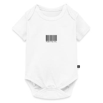 Partygirl Barcode Party Time PartyGirls - Baby Premium short-sleeve bodysuit - white - Front