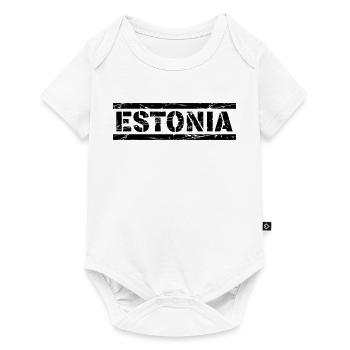 Estonia - Baby Premium short-sleeve bodysuit - white - Front