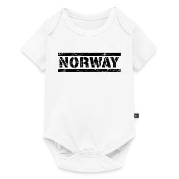 Norway - Baby Premium short-sleeve bodysuit - white - Front