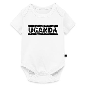 Uganda - Baby Premium short-sleeve bodysuit - white - Front
