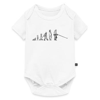 Évolution de Fischer - Body à manches courtes Premium Bébé - blanc - Devant