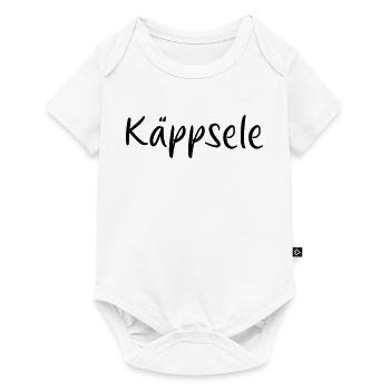 käppsele - Baby Premium Kurzarmbody - Weiß - Vorne