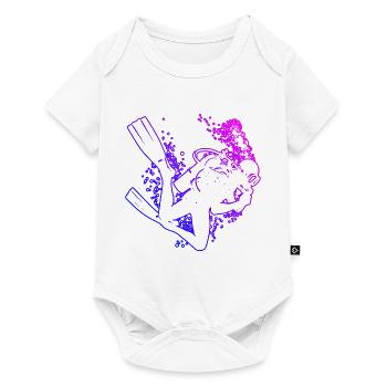 Scuba Diver Tauchen Diver Diving Scuba Taucher - Baby Premium short-sleeve bodysuit - white - Front