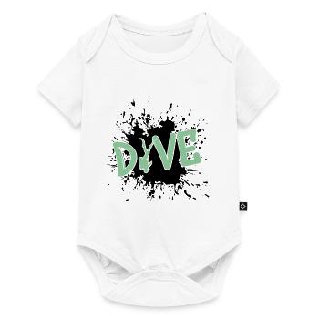 tauchen, diving, taucher, apnoe - Baby Premium Kurzarmbody - Weiß - Vorne