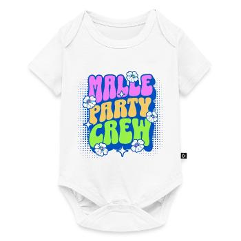 Malle Party Crew - Baby Premium short-sleeve bodysuit - white - Front