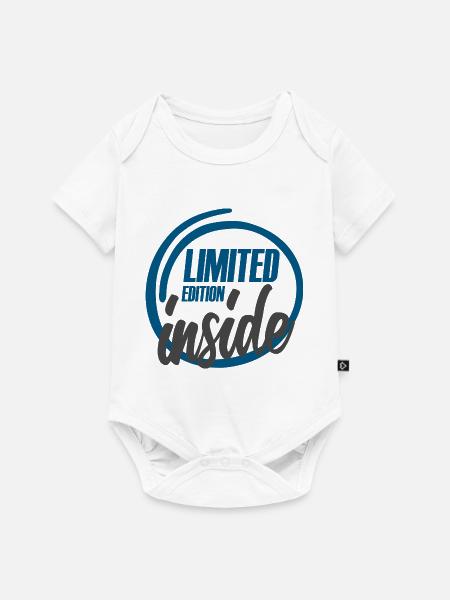 limited edition inside - Baby Premium Kurzarmbody - Weiß