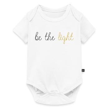 Soyez la lumière ! - Body à manches courtes Premium Bébé - blanc - Devant