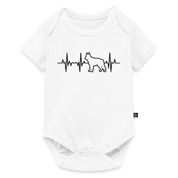 Berger allemand Pulse - Body à manches courtes Premium Bébé - blanc - Devant