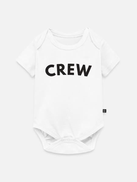 Crew - Baby Premium Kurzarmbody - Weiß