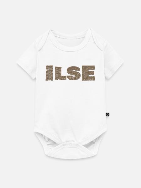 Name Ilse - Baby Premium Kurzarmbody - Weiß