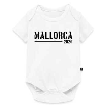 Mallorca 2026 Holidays - Baby Premium short-sleeve bodysuit - white - Front