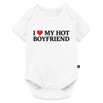 J’adore mon ami sexy - Body à manches courtes Premium Bébé - blanc - Devant