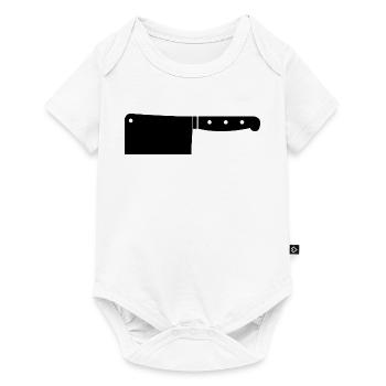 Meat cleaver - Baby Premium short-sleeve bodysuit - white - Front