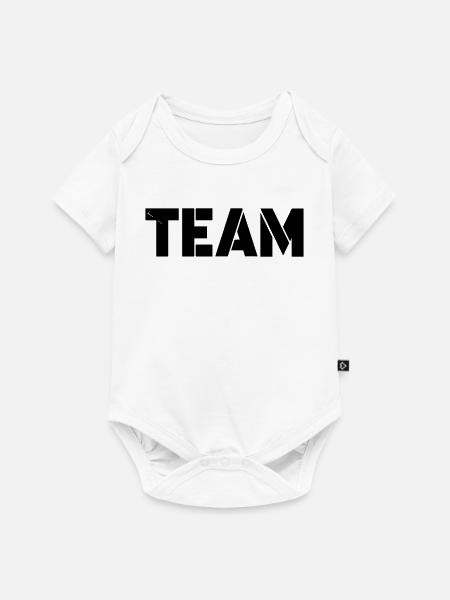 team - Baby Premium Kurzarmbody - Weiß