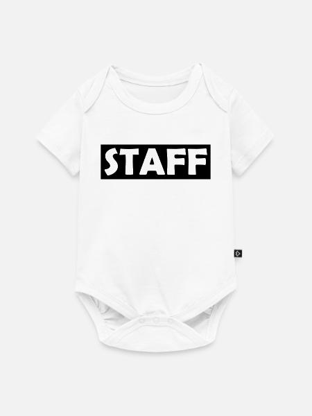 Staff - Baby Premium Kurzarmbody - Weiß