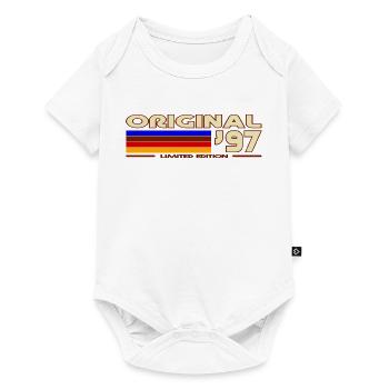 Original97 Retro German Flag - Baby Premium short-sleeve bodysuit - white - Front