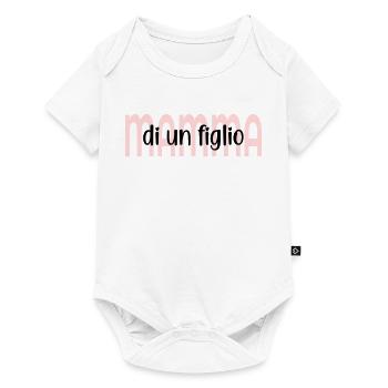Mère d’un enfant - Body à manches courtes Premium Bébé - blanc - Devant