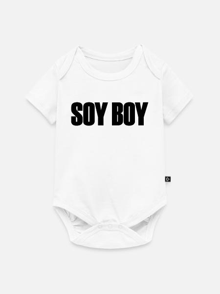 Soy Boy - Baby Premium Kurzarmbody - Weiß