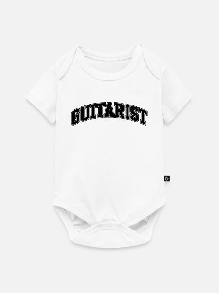 Guitarist  - Baby Premium Kurzarmbody - Weiß