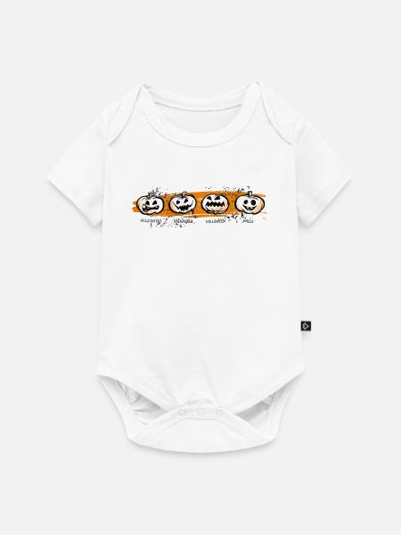 Halloween - Baby Premium Kurzarmbody - Weiß