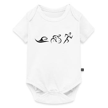 Triathlon - Baby Premium short-sleeve bodysuit - white - Front