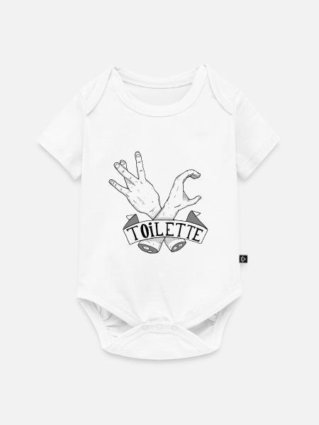 Übersetzung Ungefähre # 3 - Baby Premium Kurzarmbody - Weiß