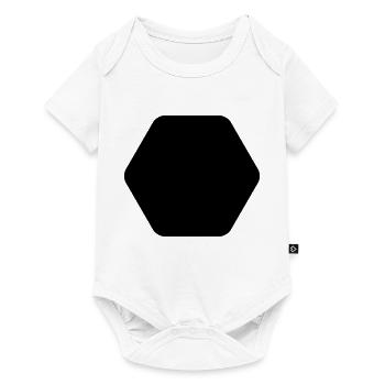 CLEAN SHAPES SHAPES - Body à manches courtes Premium Bébé - blanc - Devant