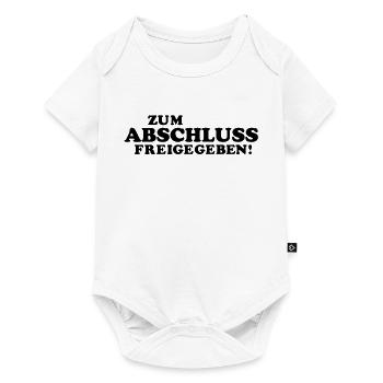 high school graduation demanding - Baby Premium short-sleeve bodysuit - white - Front