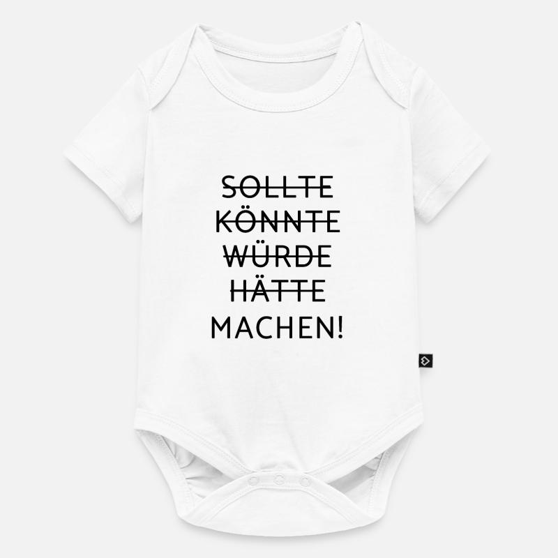 Motivation - motivation disant - Body à manches courtes Premium Bébé - blanc