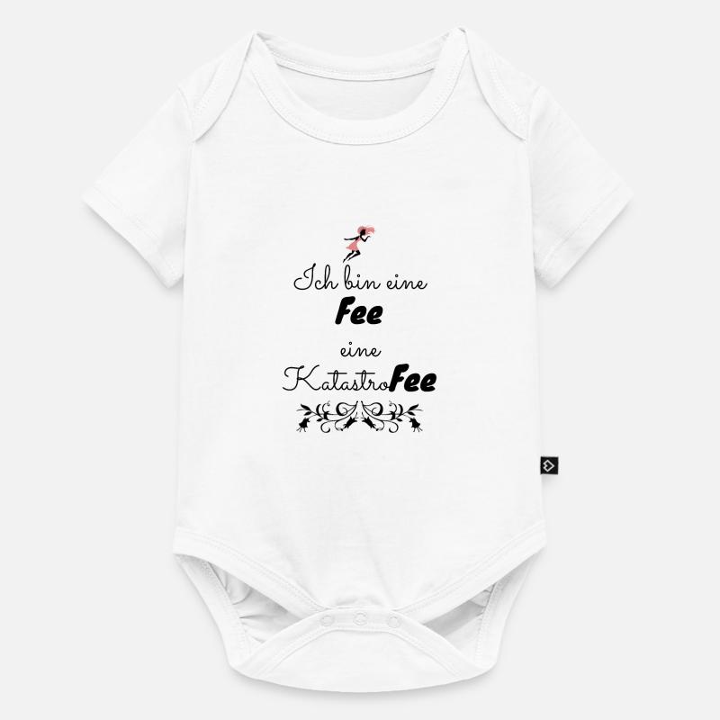 Fee - Baby Premium Kurzarmbody - Weiß