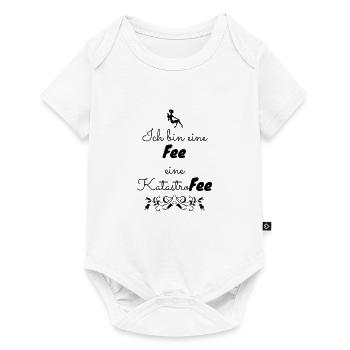 Lustige Sprüche - Baby Premium Kurzarmbody - Weiß - Vorne