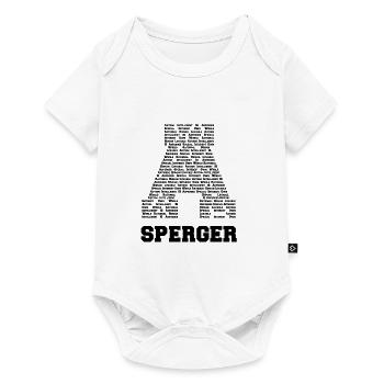 Asperger Syndrome - Design Shirt - Baby Premium short-sleeve bodysuit - white - Front