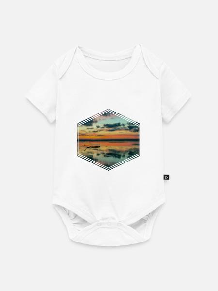 Retro - Baby Premium Kurzarmbody - Weiß