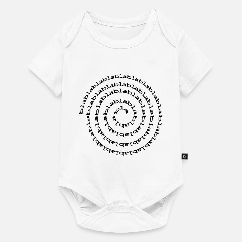 Blablabla - Body à manches courtes Premium Bébé - blanc