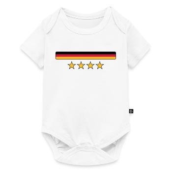 Deutschland - Baby Premium short-sleeve bodysuit - white - Front