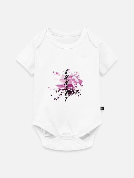 Sonnenuntergang - Baby Premium Kurzarmbody - Weiß