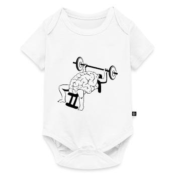 Brain Lifting - Baby Premium Kurzarmbody - Weiß - Vorne