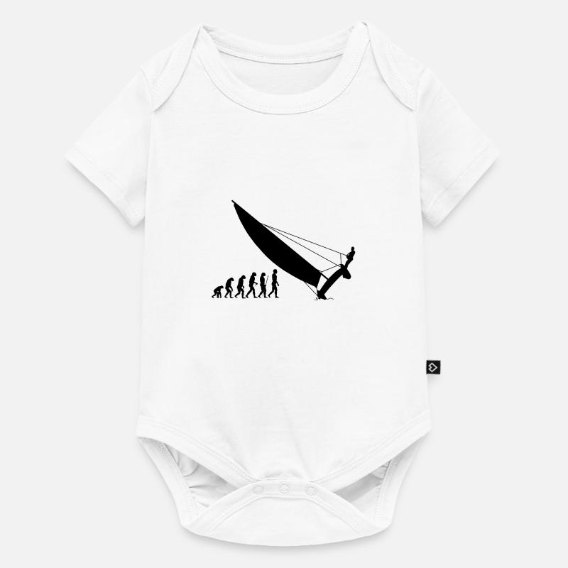 Catamaran evolution - Baby Premium short-sleeve bodysuit - white
