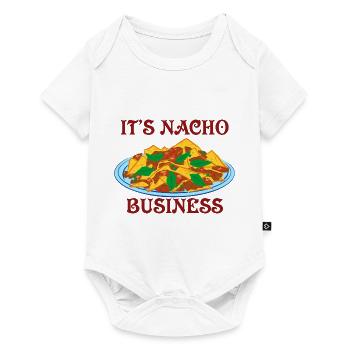 Nacho business - Baby Premium short-sleeve bodysuit - white - Front