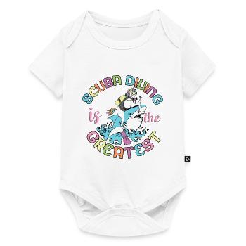 Scuba diving - Baby Premium short-sleeve bodysuit - white - Front