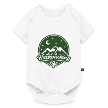 Travel World Tour Travel Holiday Backpacking - Baby Premium short-sleeve bodysuit - white - Front