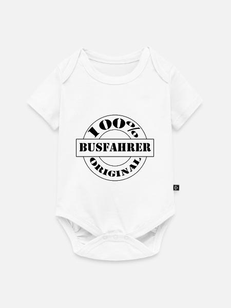 Busfahrer Original - Baby Premium Kurzarmbody - Weiß