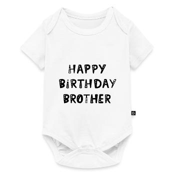 Bon anniversaire - Body à manches courtes Premium Bébé - blanc - Devant