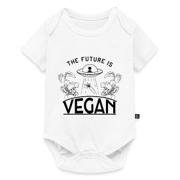 Future Plants Vegan Veggie Fruits - Body à manches courtes Premium Bébé - blanc - Devant